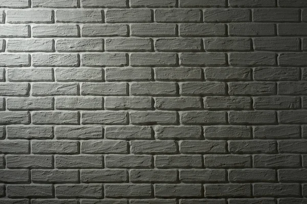 Muro di mattoni bianchi con effetto luce e ombra, backgrou astratto — Foto Stock