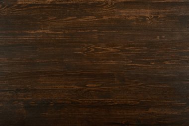 arkaplan veya doku için doğal ahşap fotoğrafı, koyu kahverengi renk