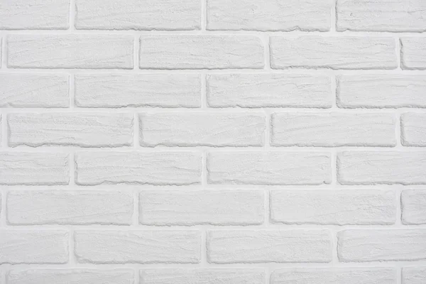 White brick wall abstract background photo — Stock Photo, Image