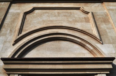 Arkaplan veya doku için mimari ögenin yakın plan görüntüsü