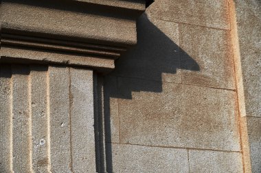 Arkaplan veya doku için mimari ögenin yakın plan görüntüsü