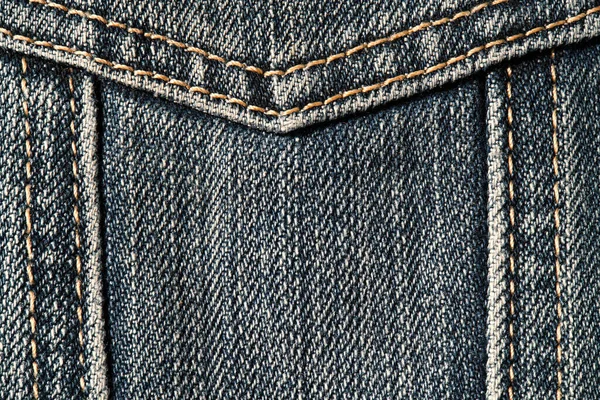 Jeans Naturliga Ren Bakgrund Makro Foto Mörkt Mönster Struktur Design — Stockfoto