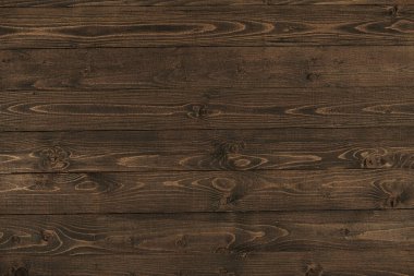 Doğal koyu ahşap zemin, soyut zemin olarak tahtalar şablon olarak boş alan, ahşap yapı