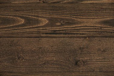 Doğal koyu ahşap zemin, soyut zemin olarak tahtalar şablon olarak boş alan, ahşap yapı