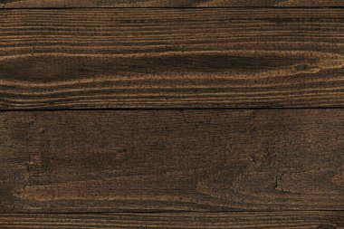 Doğal koyu ahşap zemin, soyut zemin olarak tahtalar şablon olarak boş alan, ahşap yapı