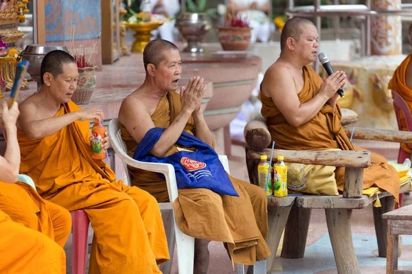 Budist rahipler töreni — Stok fotoğraf