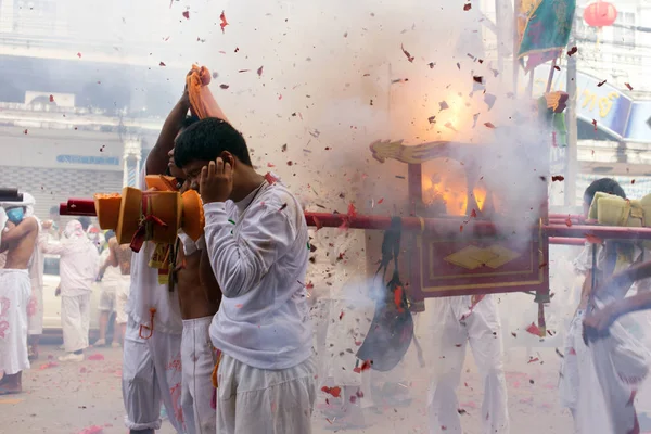 Phuket Taoist vejetaryen Festivali — Stok fotoğraf