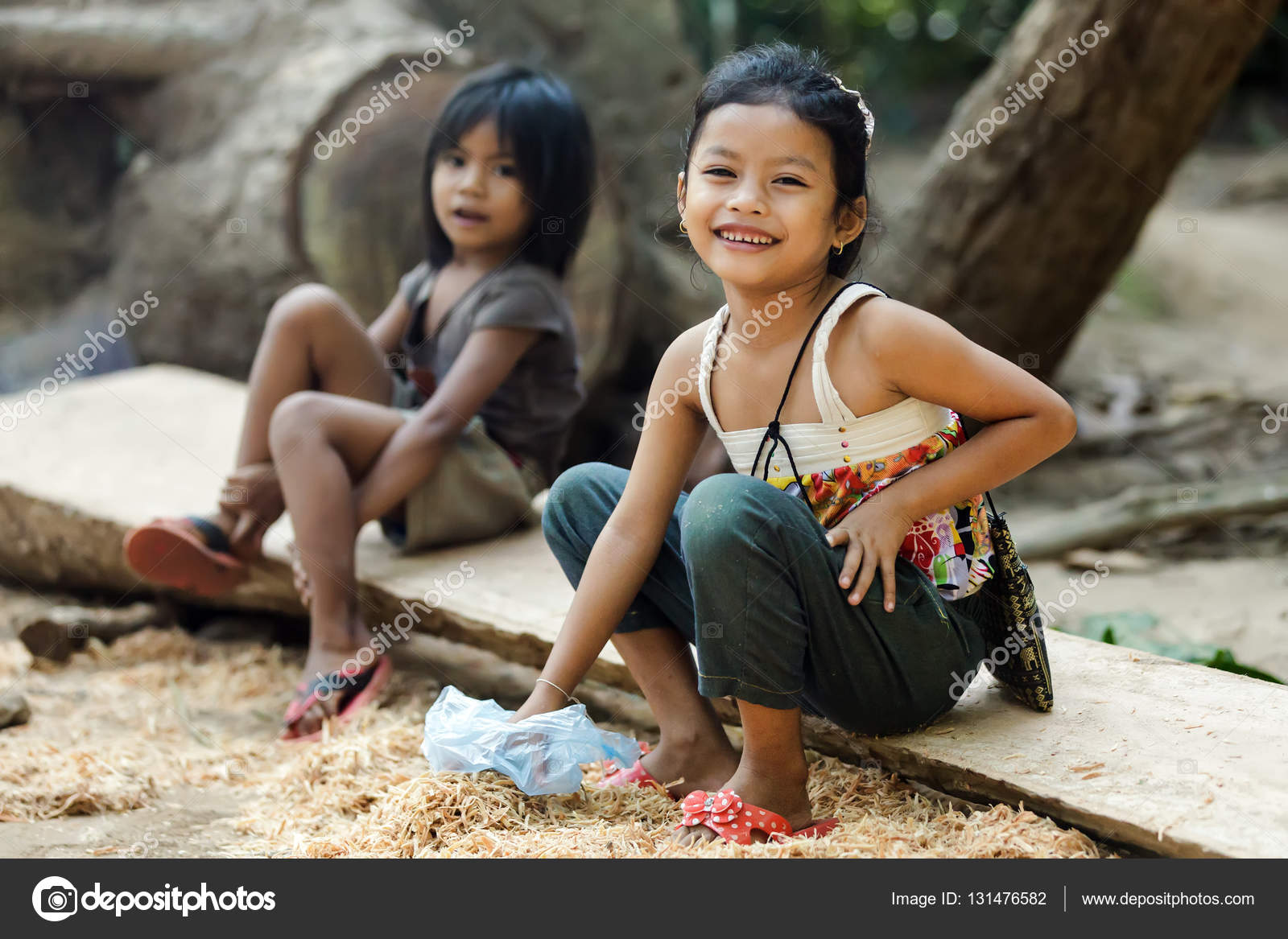 Young cambodian girl