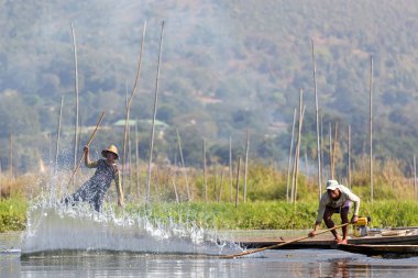 Birman balıkçılık tekniği