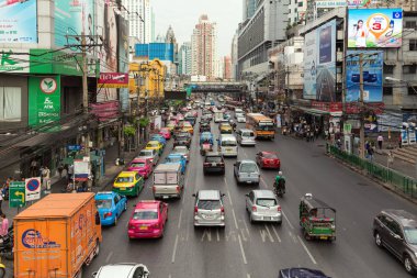 Bangkok işlek yol
