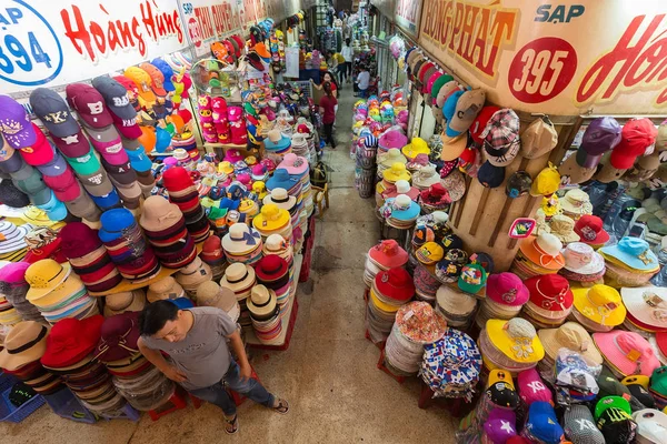 在越南的帽子店 — 图库照片