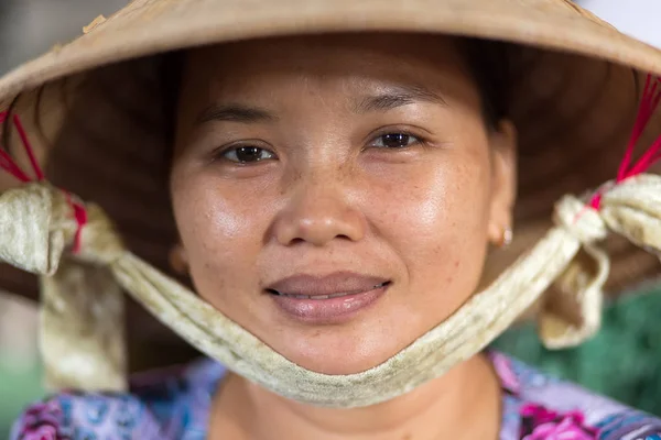 Vietnamci lady portrét — Stock fotografie