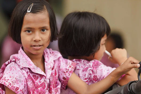 Tailandês crianças órfãs — Fotografia de Stock