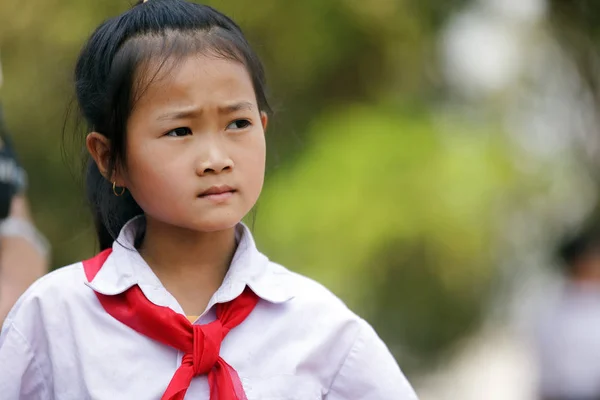 Laos küçük kız — Stok fotoğraf