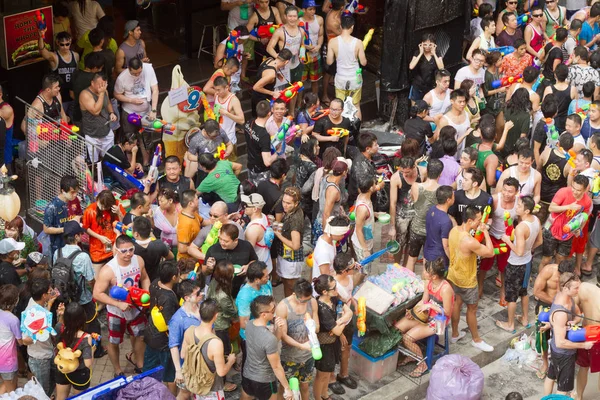 Songkran thai new year festival — Stock Photo, Image