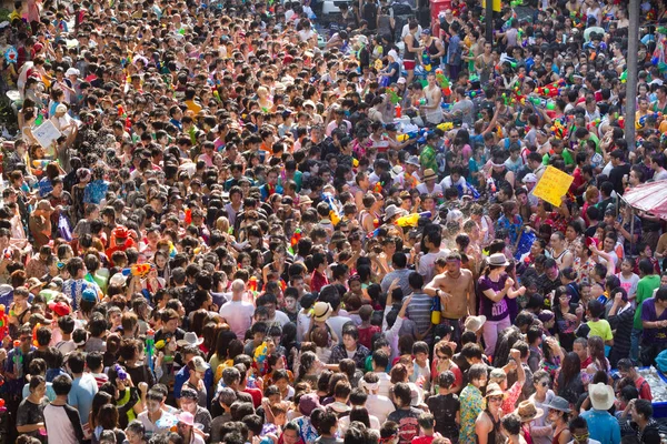 Thai songkran festival — Stock Photo, Image