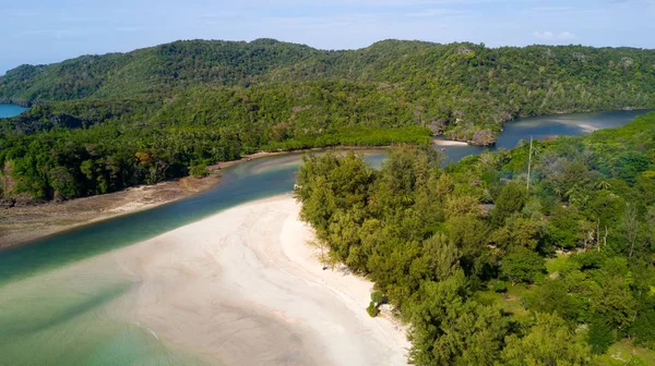 Praia da ilha Koh Tarutao — Fotografia de Stock