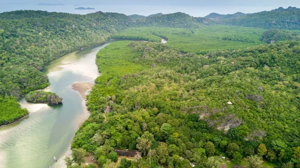 Koh Tarutao island aerial — Stock Photo, Image