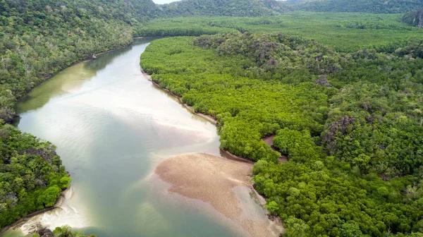 Koh Tarutao isola aerea — Foto Stock