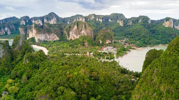 Aerial view on Thailand beach — Stock Photo, Image