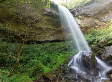 Tropikal waterfalllong pozlama Tayvan