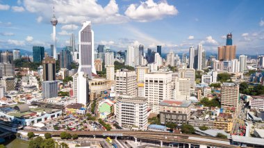 kuala lumpur havadan görünümü