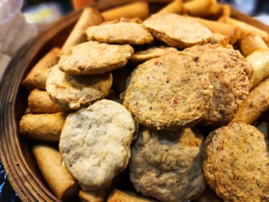 Buhar domuz topu veya sosis 