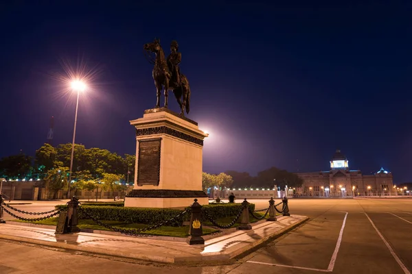 Pomnik konny króla Rama V — Zdjęcie stockowe