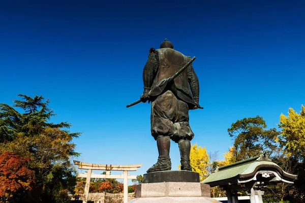 Toyotomi Hideyoshi Statue, Osaka — Stock Photo, Image