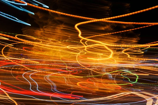 Blur movimento de luz abstrato — Fotografia de Stock