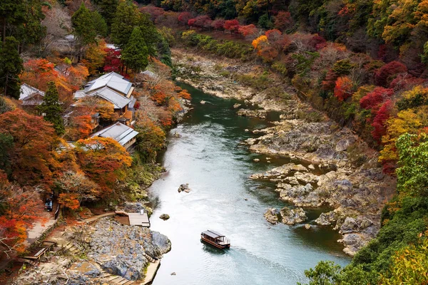 Arashiyama point de vue automne — Photo