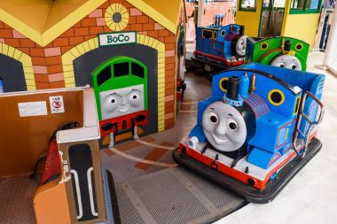 Thomas ve makine oynarken Percy