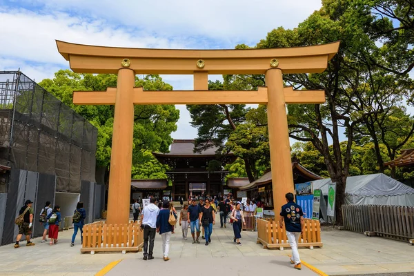 Meiji Tapınağı, Tokyo girişi — Stok fotoğraf