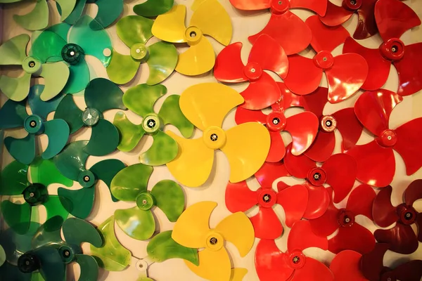 Barevné listů vrtule — Stock fotografie