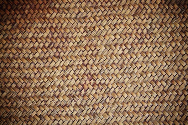 Handcraft weave wicker for texture — Stock Photo, Image