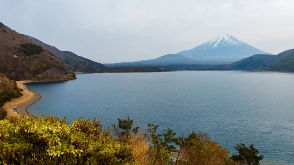 Lago Motosu y Montaña Fuji — Foto de Stock