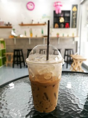 Taze kahve espresso buz