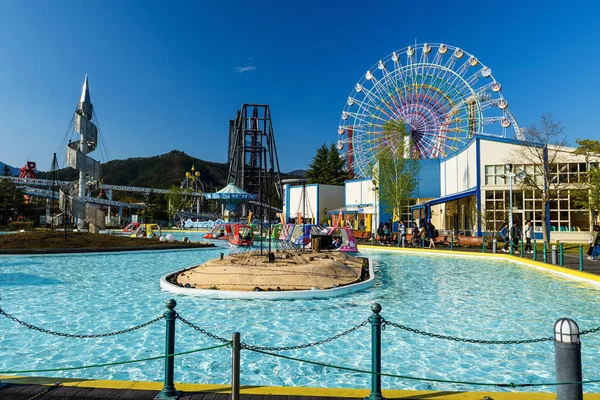 Fuji-Q Highland amusement park, Yamanashi — Stock Photo, Image