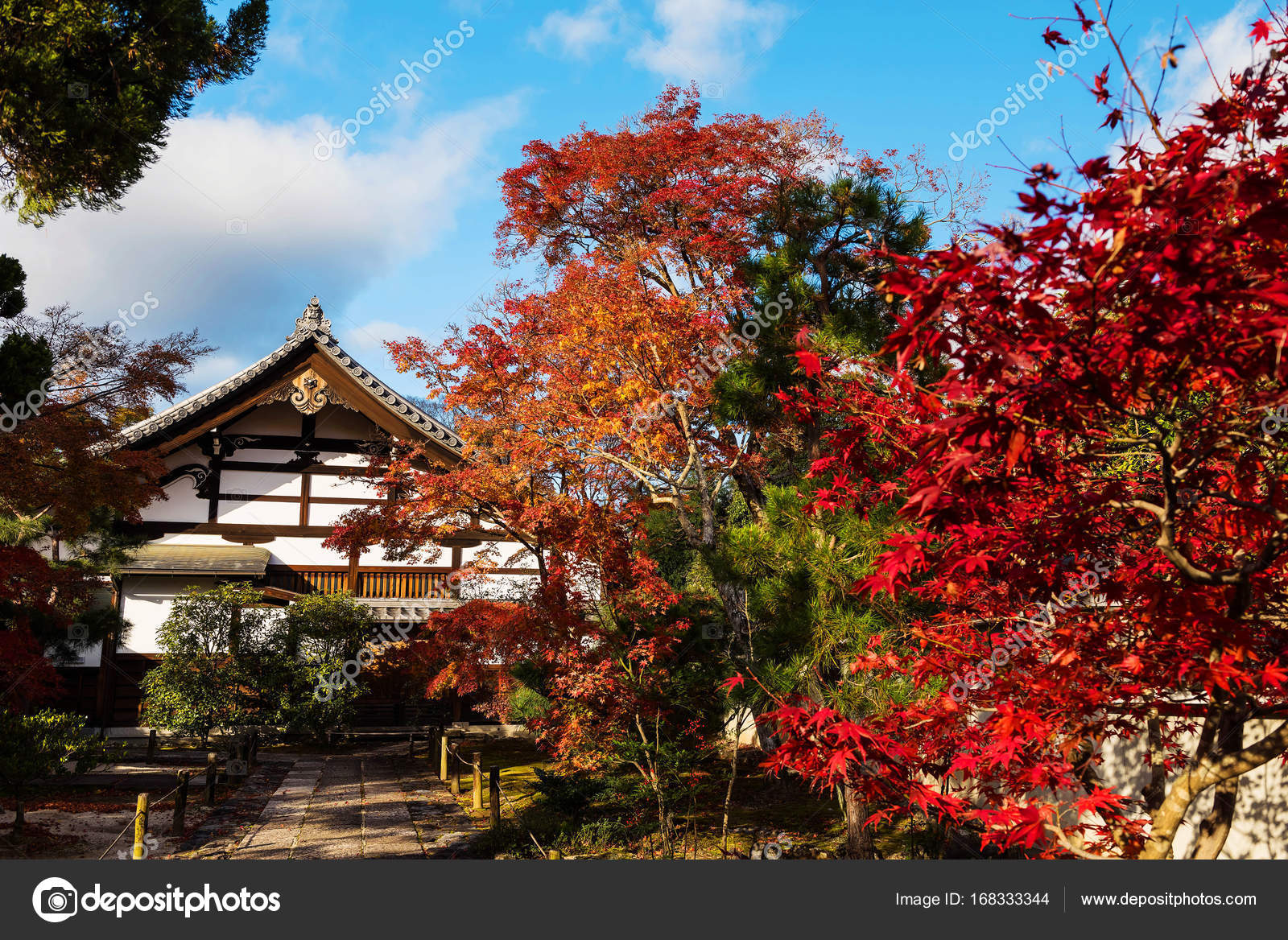 Tenryu Ji Temple At Autumn Arashiyama Stock Photo Image By C Blanscape