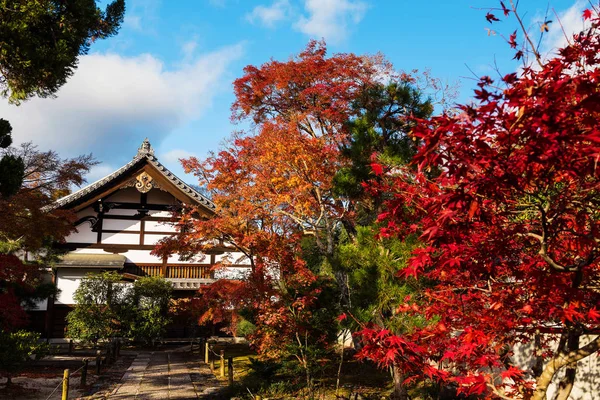 Tenryu-ji templet i höst, Arashiyama — Stockfoto