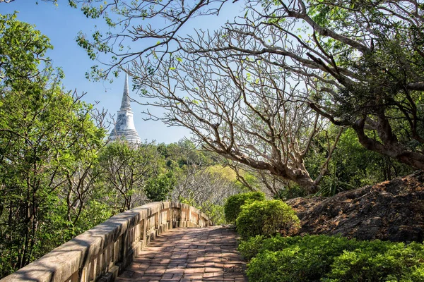 Landscape of Khao wang, Phetchaburi — Stock Photo, Image