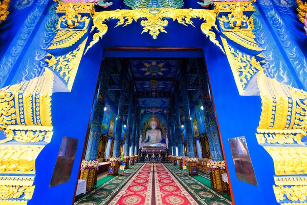 Wat Rong Sua dziesięć wejście, Chiang Rai — Zdjęcie stockowe