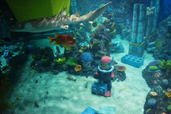 Underwater Submarine at Japan legoland — Stock Photo, Image