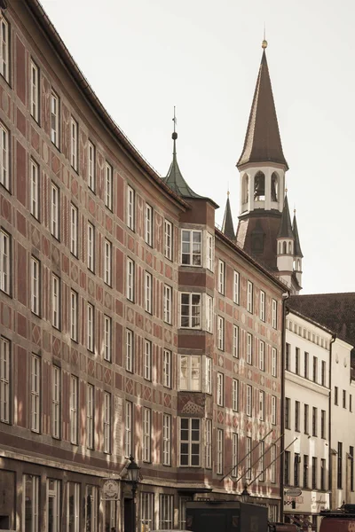 Residence street in Munich, Germany