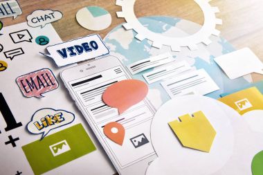 Grafik ve Web tasarım konsepti