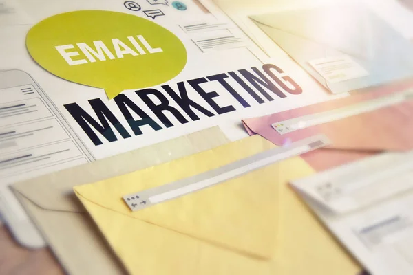 E-mail marketing diensten — Stockfoto