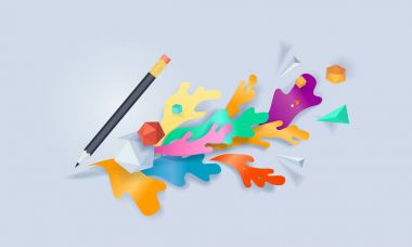 Yaratıcı kavramı afiş