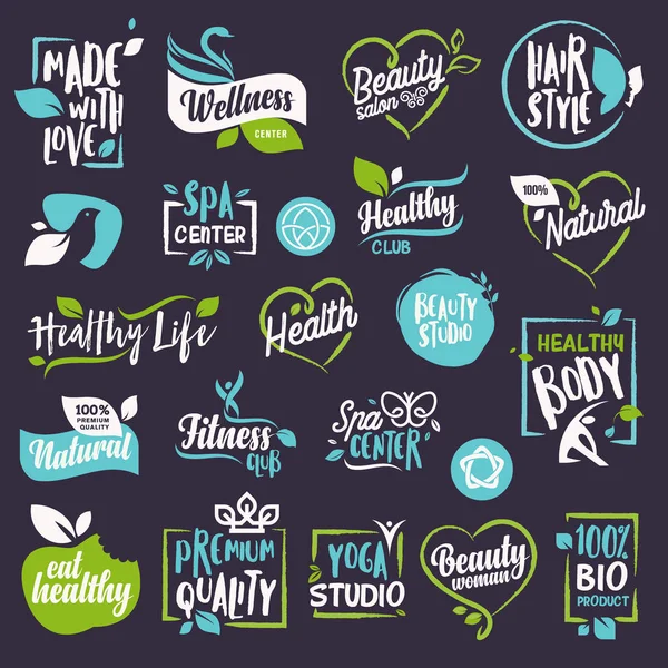 Kozmetik ve güzellik çıkartmaları ve öğeleri ayarla