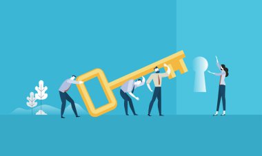 Başarının anahtarı.