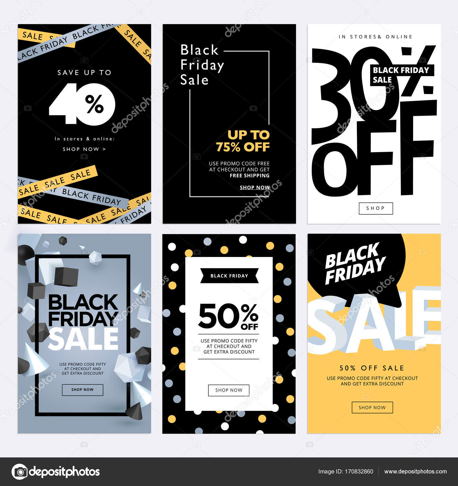 Clearance sale retail offer flyer social media graphic design template.